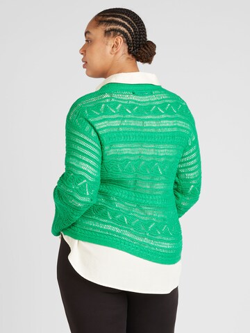 Pullover 'CLAMAR' di Vero Moda Curve in verde