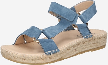 espadrij l´originale Sandal 'Verdon' in Blue: front