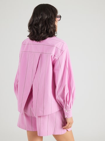 FRNCH PARIS Bluse i pink