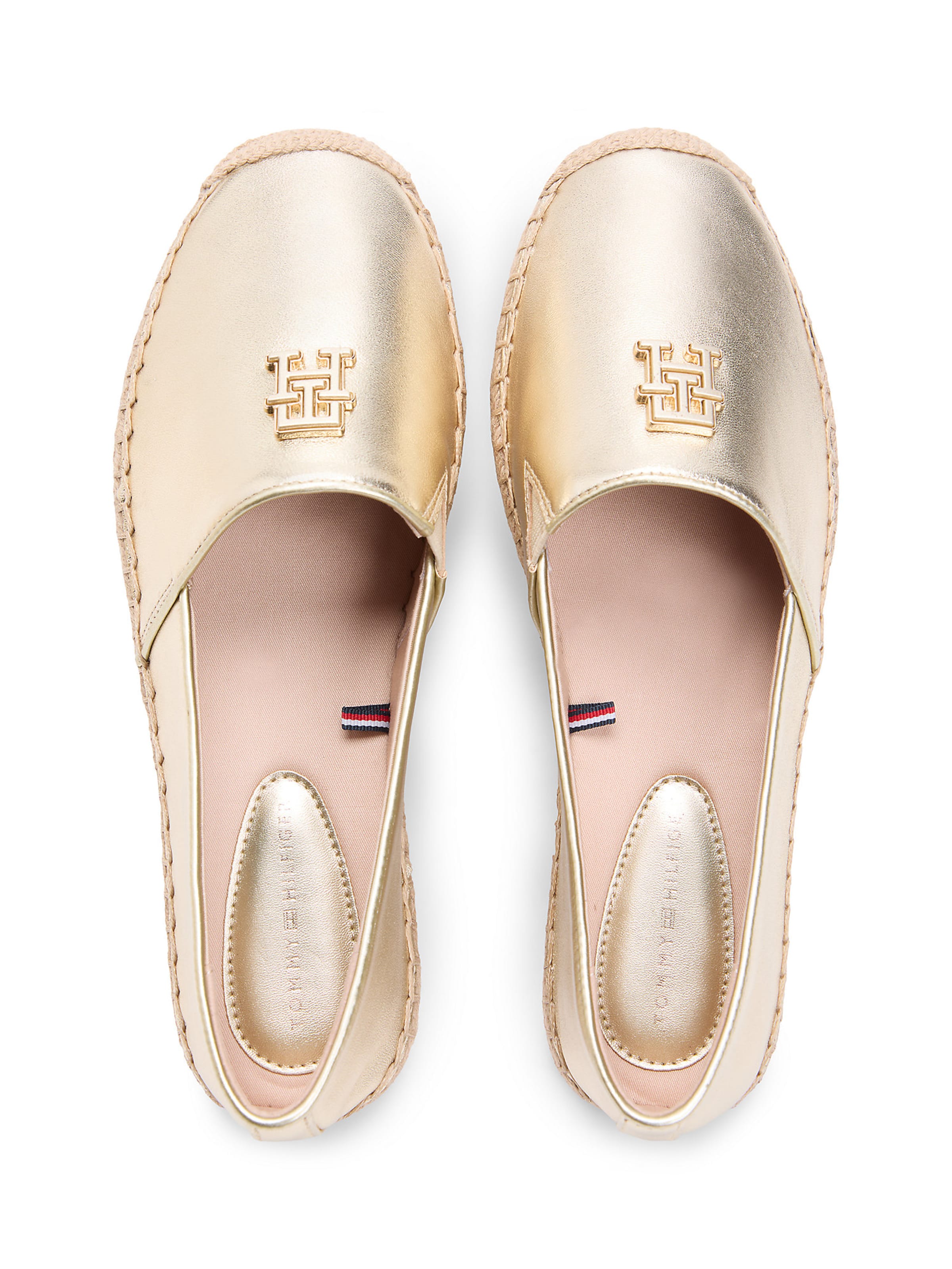 Espadrilles TOMMY HILFIGER en or