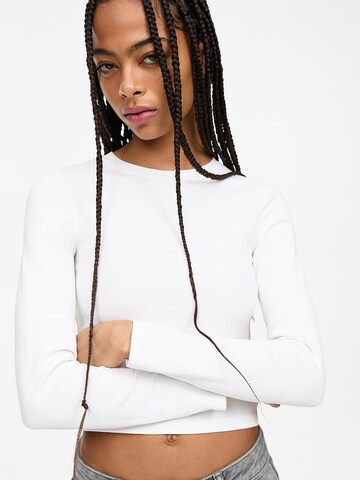 Pull&Bear Shirt in Wit