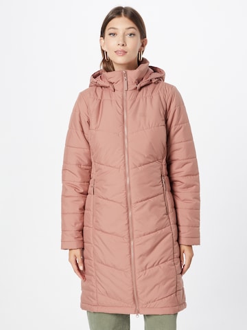 Manteau outdoor 'North York' JACK WOLFSKIN en rose : devant