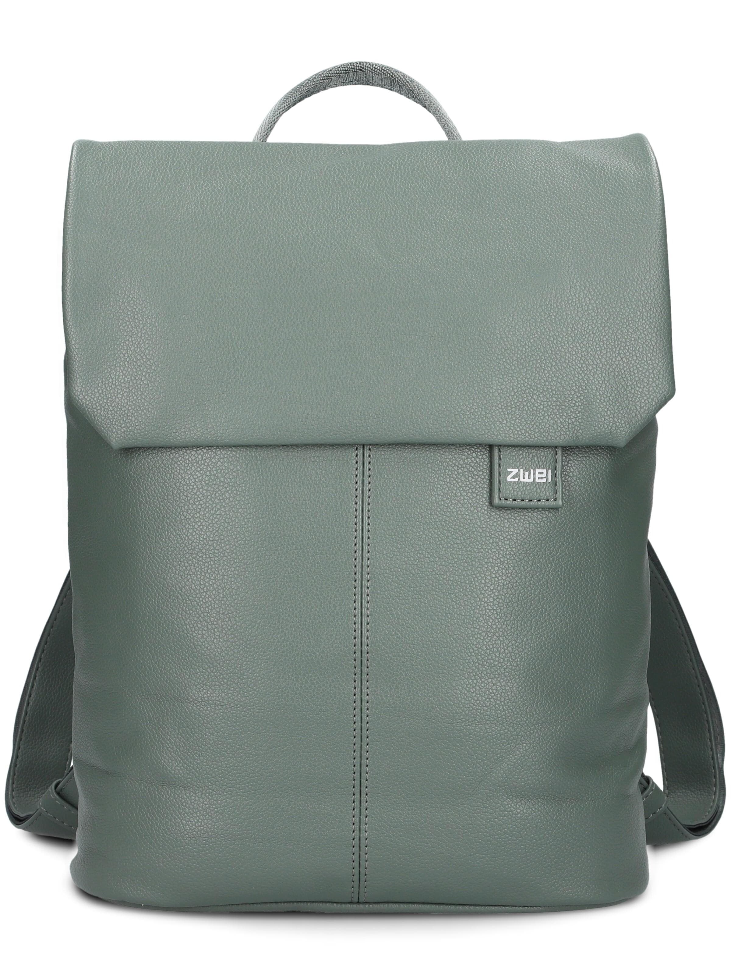 Zaino 'MADEMOISELLE.M MR13' di ZWEI in verde: frontale