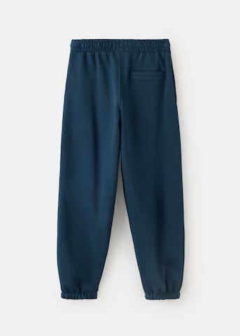 MANGO KIDS Tapered Housut värissä sininen