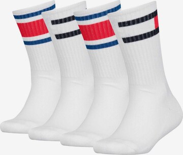 Chaussettes TOMMY HILFIGER en blanc : devant