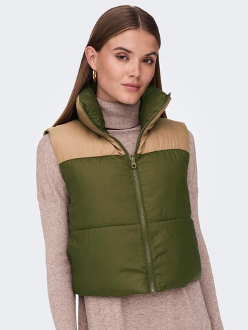 Gilet 'Ricky' ONLY en vert