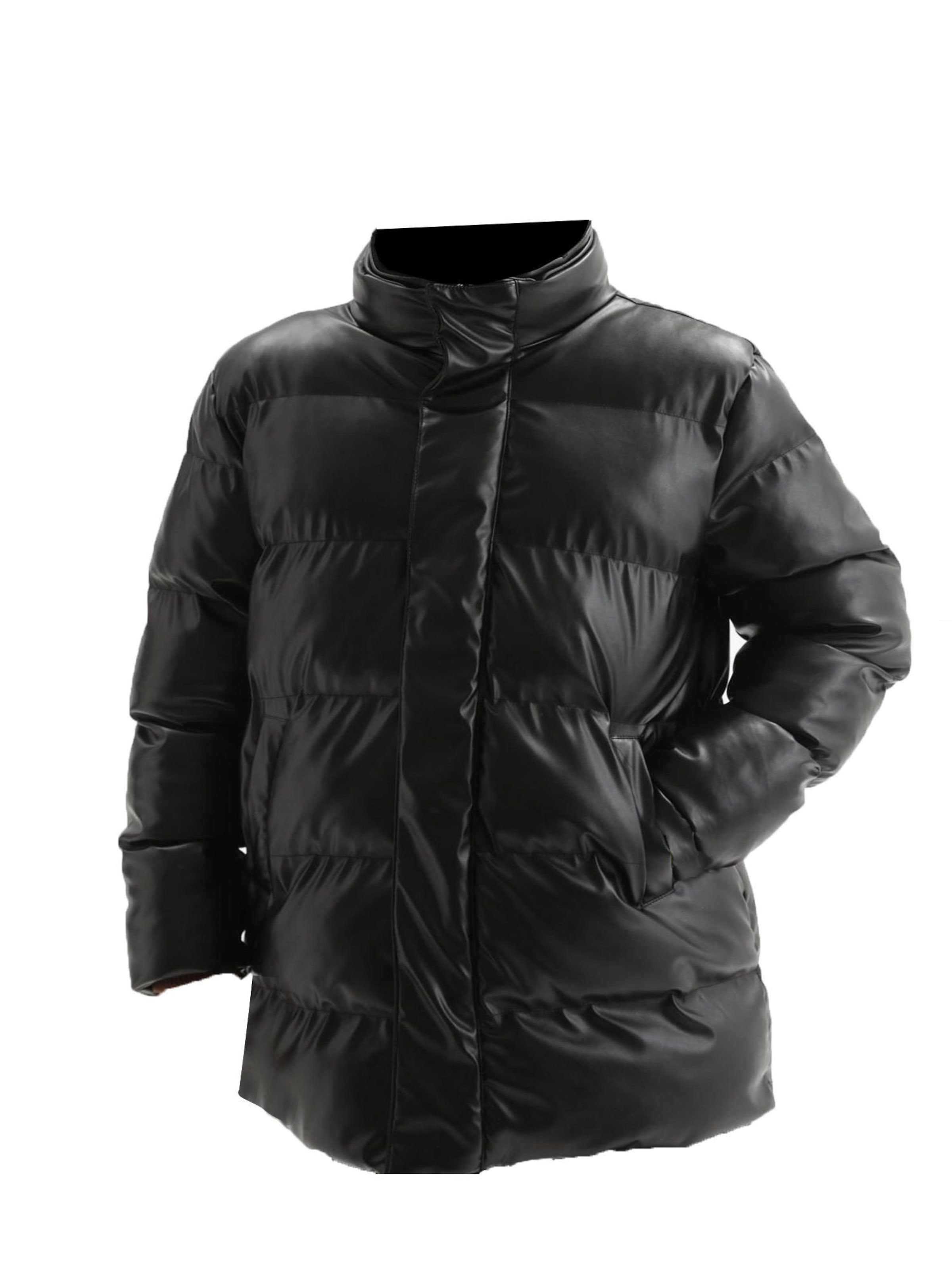 melns Antioch Ziemas jaka: no priekšpuses