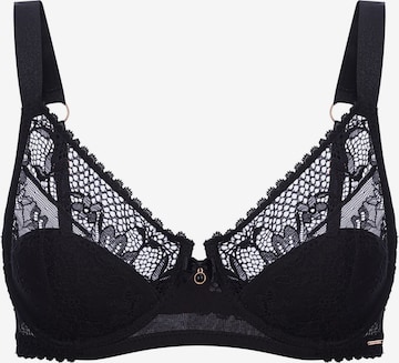 Push-up Soutien-gorge Marc & André en noir : devant