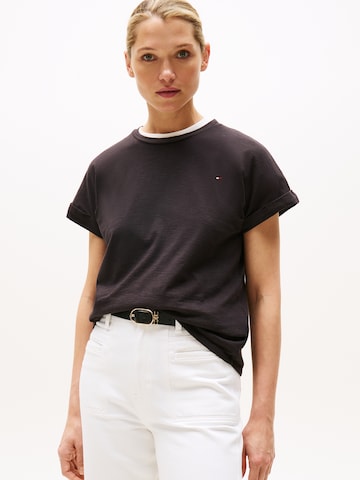 TOMMY HILFIGER T-Shirt in Schwarz: Vorderseite