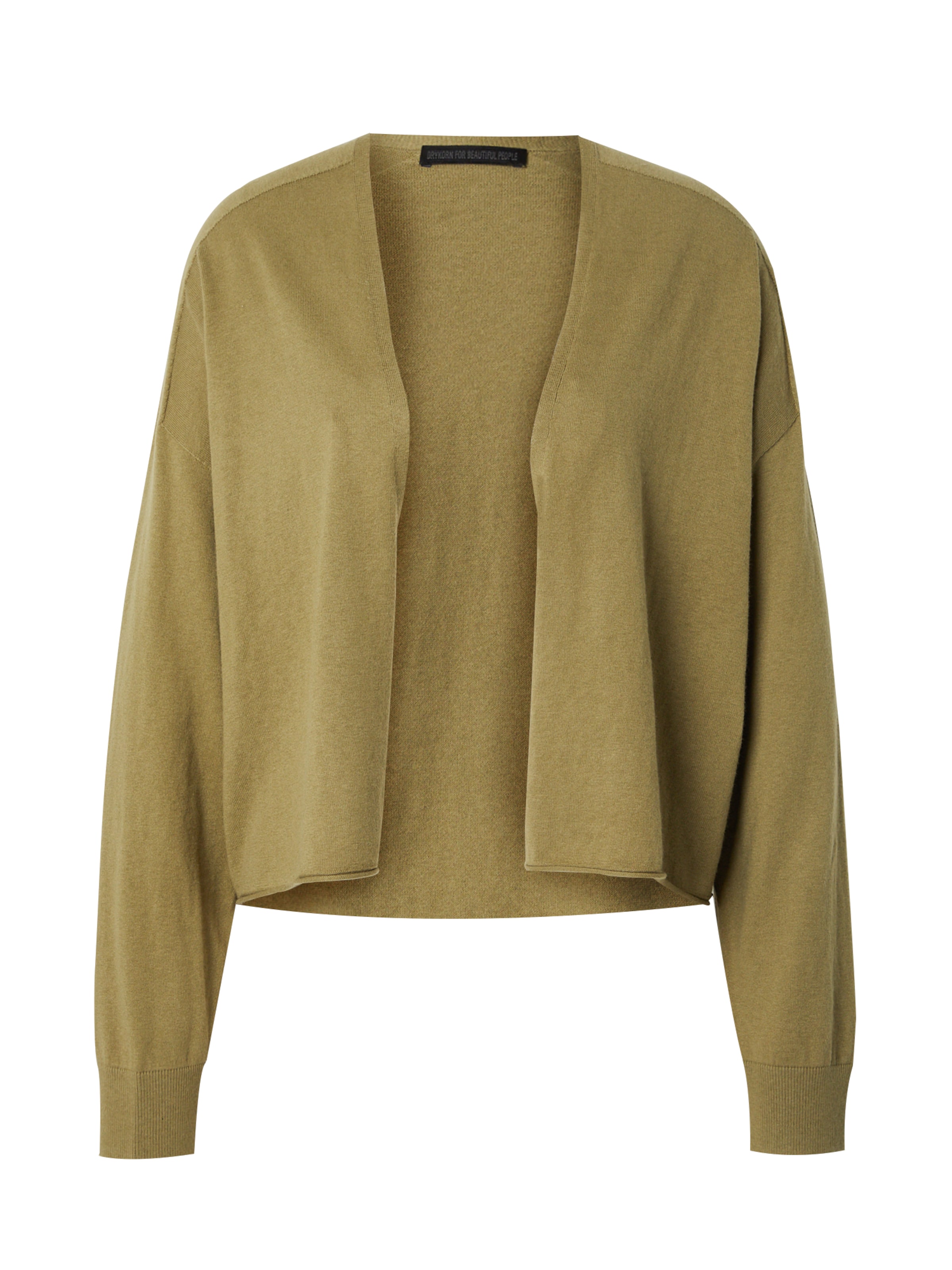 DRYKORN Kardigán 'MIRALA' - zöld: elől