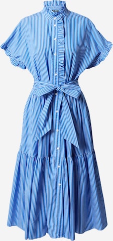 Lauren Ralph Lauren - Vestidos camiseiros 'ANAXANDRA' em azul: frente