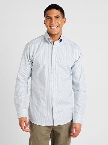 ETON Regular fit Button Up Shirt in Green: front