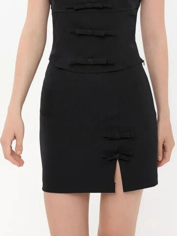 Rochie 'Röcke' de la Hiccup pe negru: față