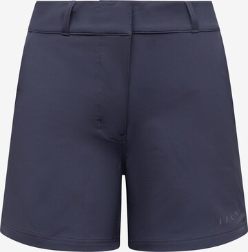 Born Living Yoga Regular Sportshorts 'Treck' in Blau: predná strana