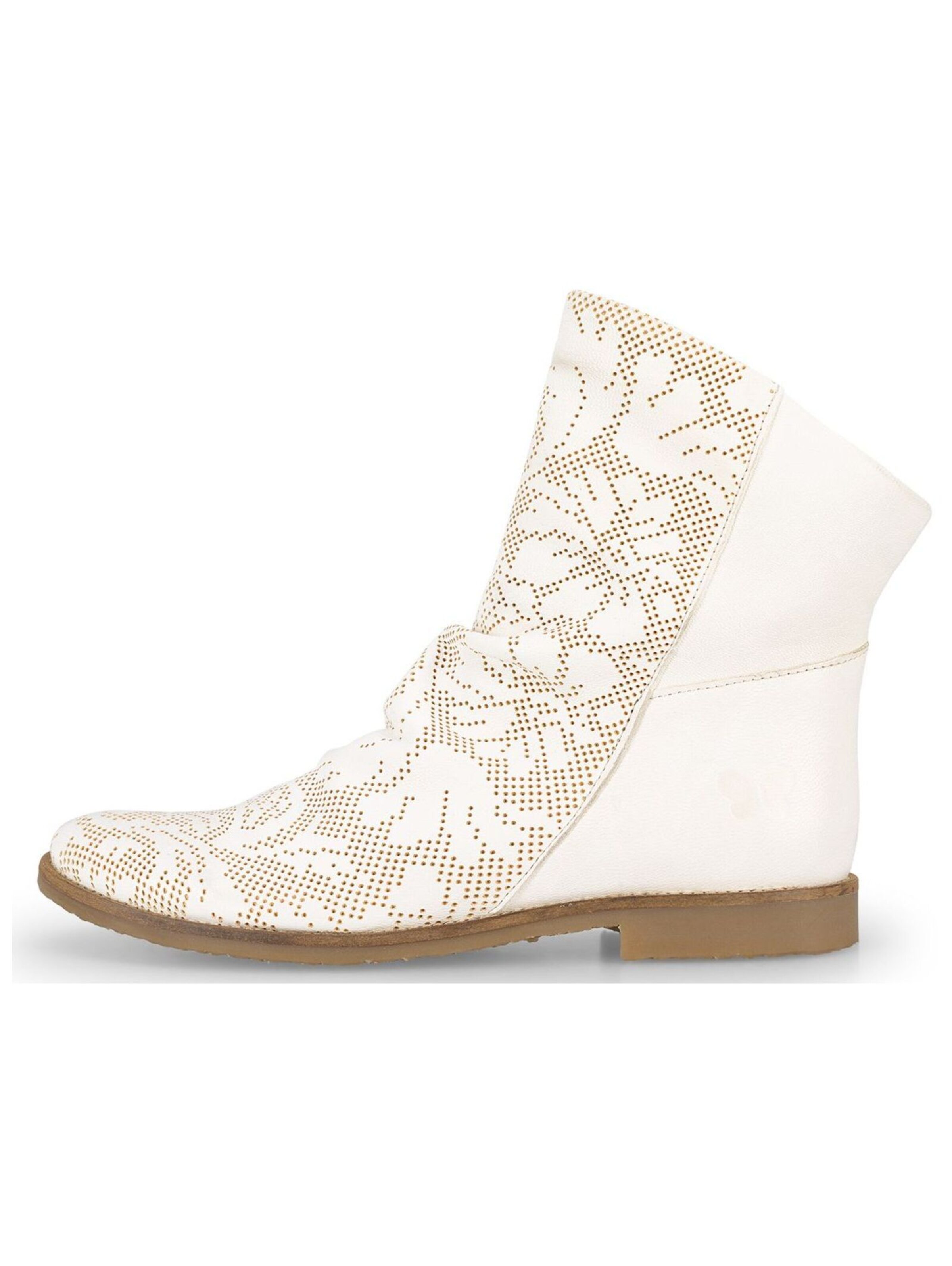 FELMINI Enkellaarsjes in Beige