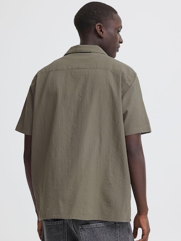 BLEND Comfort Fit Kurzarmhemd ' BHAvan ' in Grün