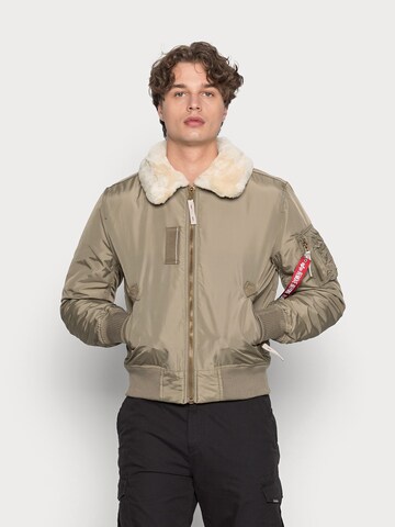 ALPHA INDUSTRIES Jacke 'Injector III' in Grün: Vorderseite
