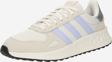 Baskets basses 'Run 84' ADIDAS SPORTSWEAR en blanc : devant