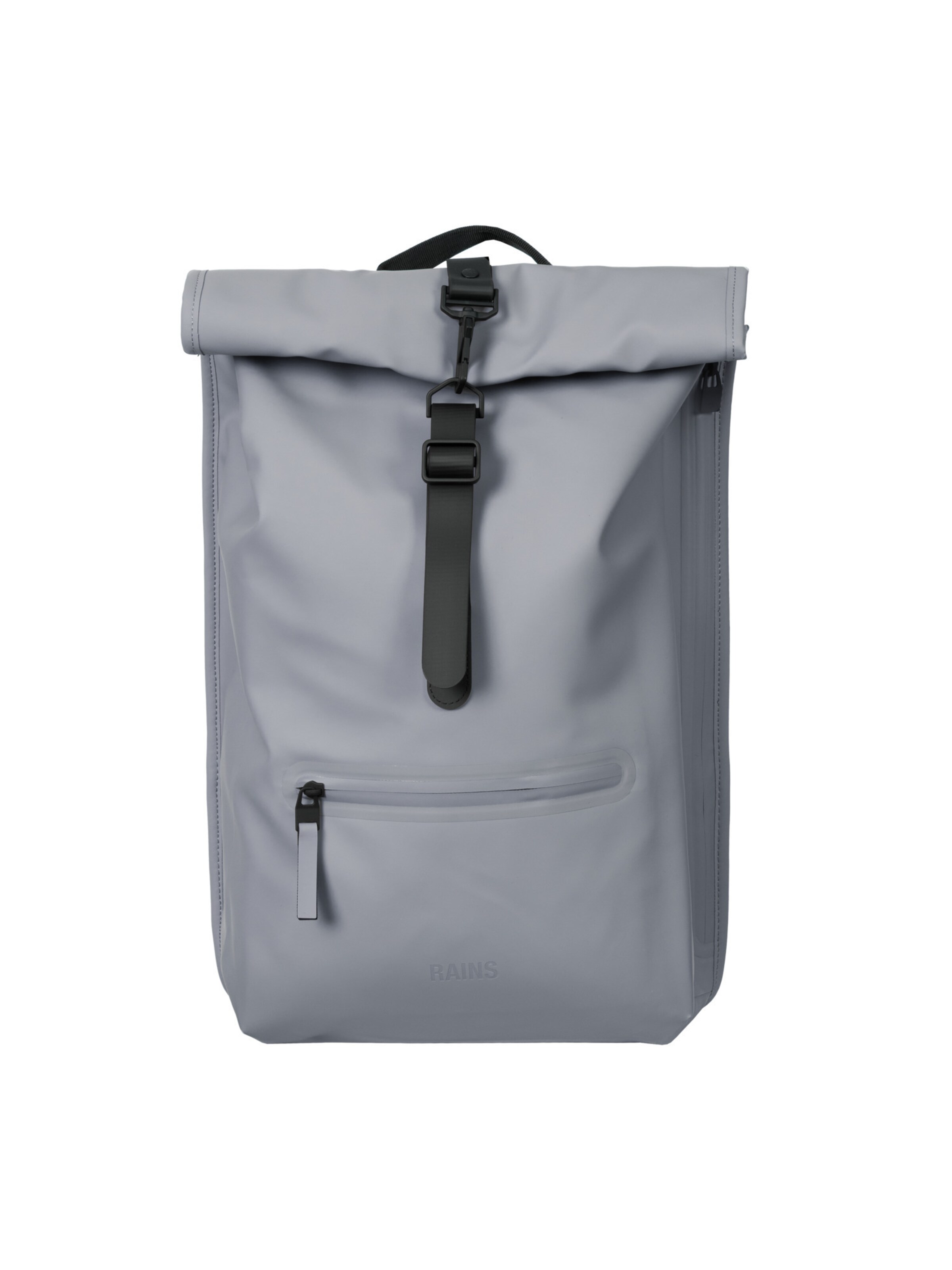 RAINS Rucksack in Grau: Vorderseite