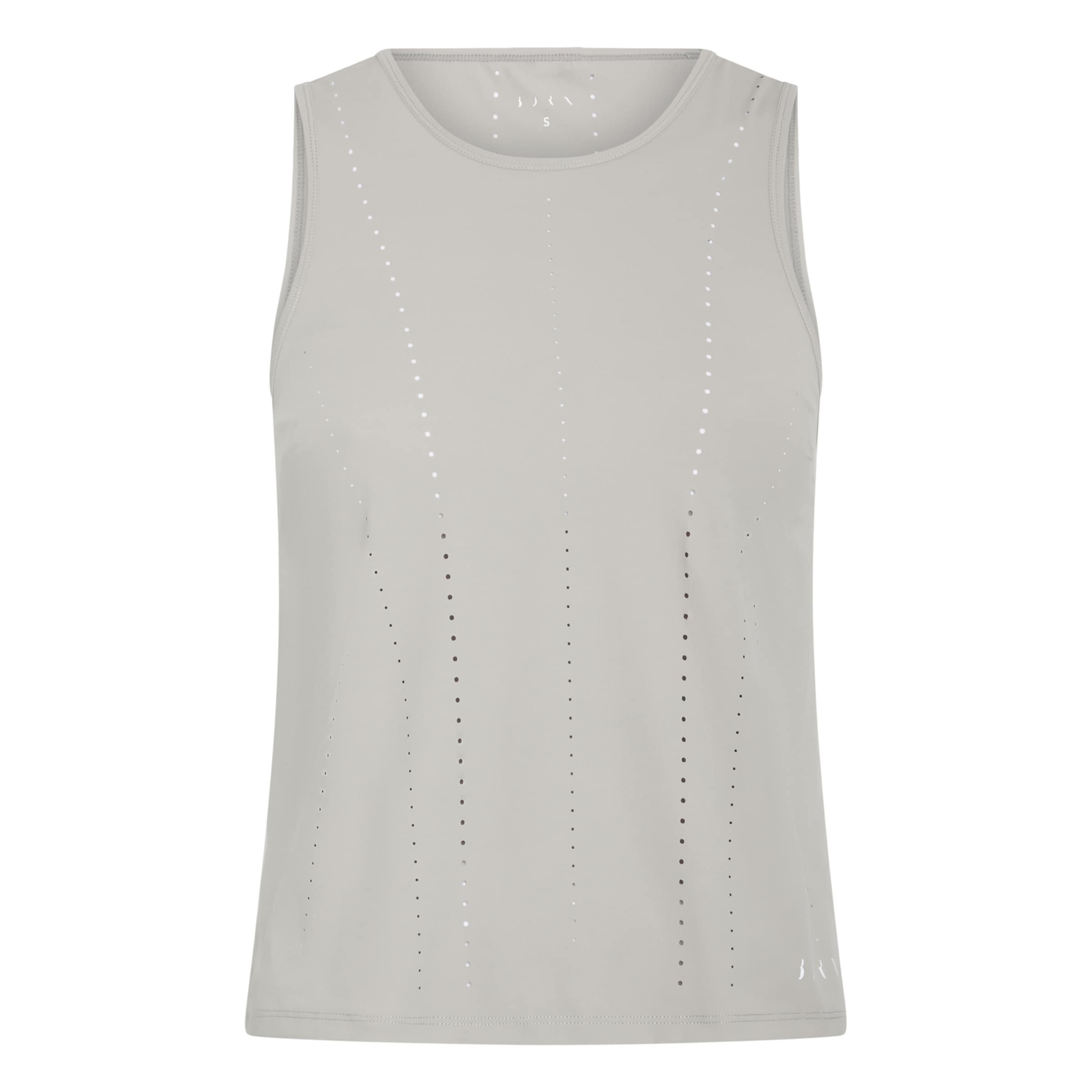 Born Living Yoga Performance shirt 'Race' in Grey: front