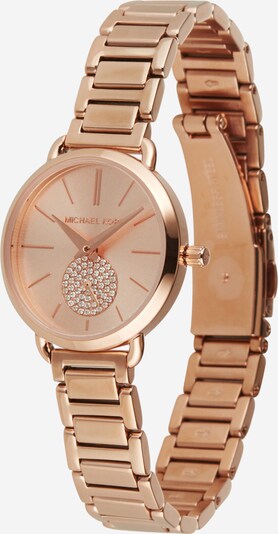 Ceas analogic Michael Kors pe bronz / alb, Vizualizare produs