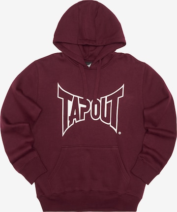 Tapout Sweatshirt in Rot: Vorderseite