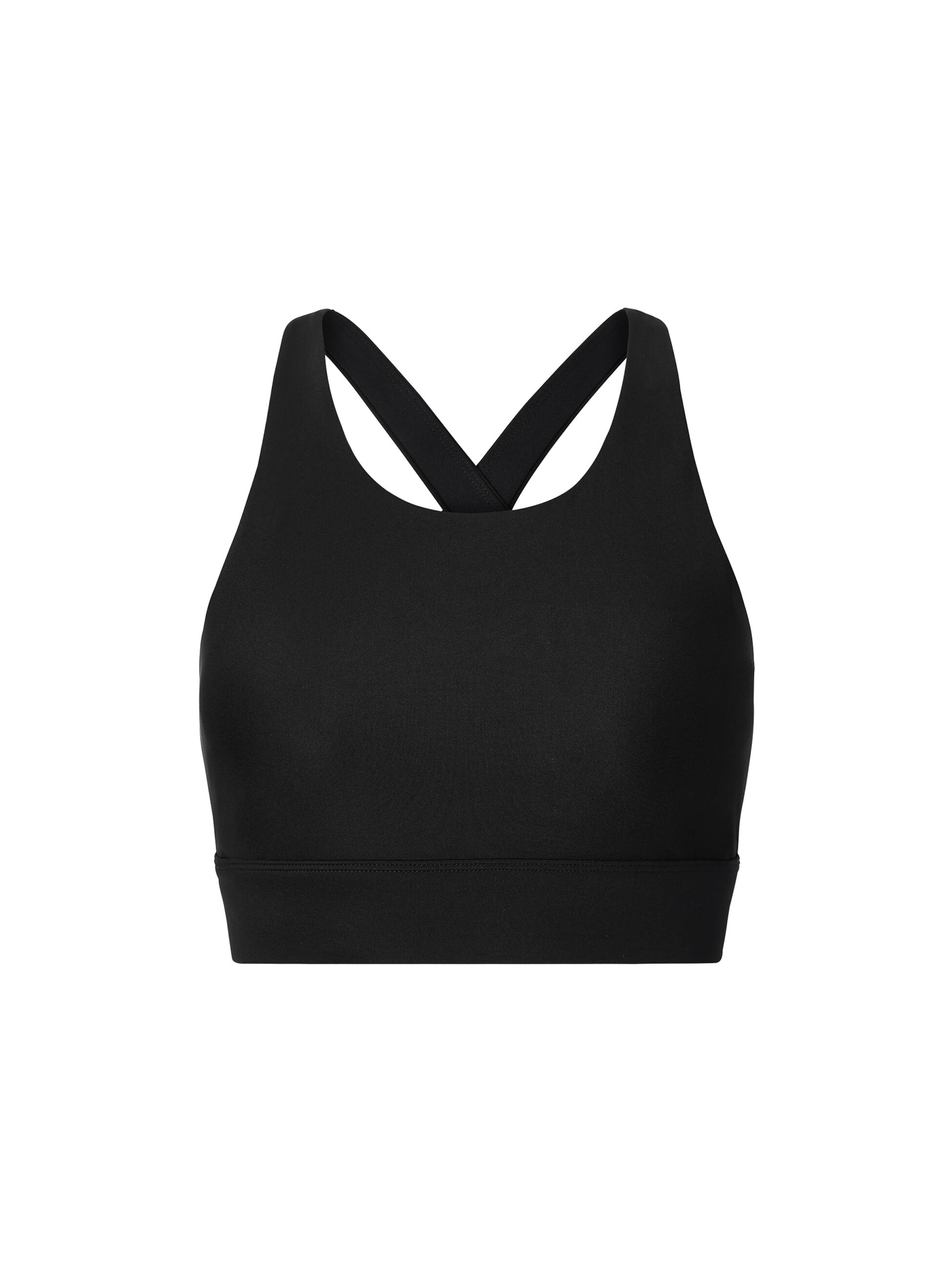 Fabletics Sport-BH 'No Bounce' in Schwarz: Vorderseite