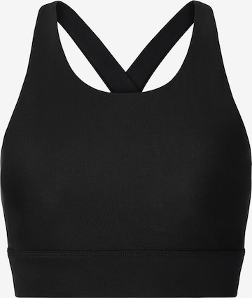 Fabletics Sport-BH 'No Bounce' in Schwarz: Vorderseite