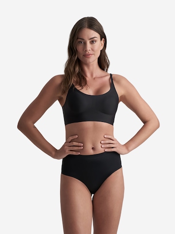 Bye Bra Shapingtop in Zwart: voorkant