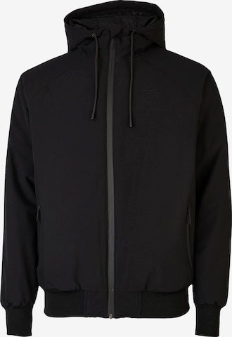 Cleptomanicx Jacke 'Simplist' in Schwarz: Vorderseite