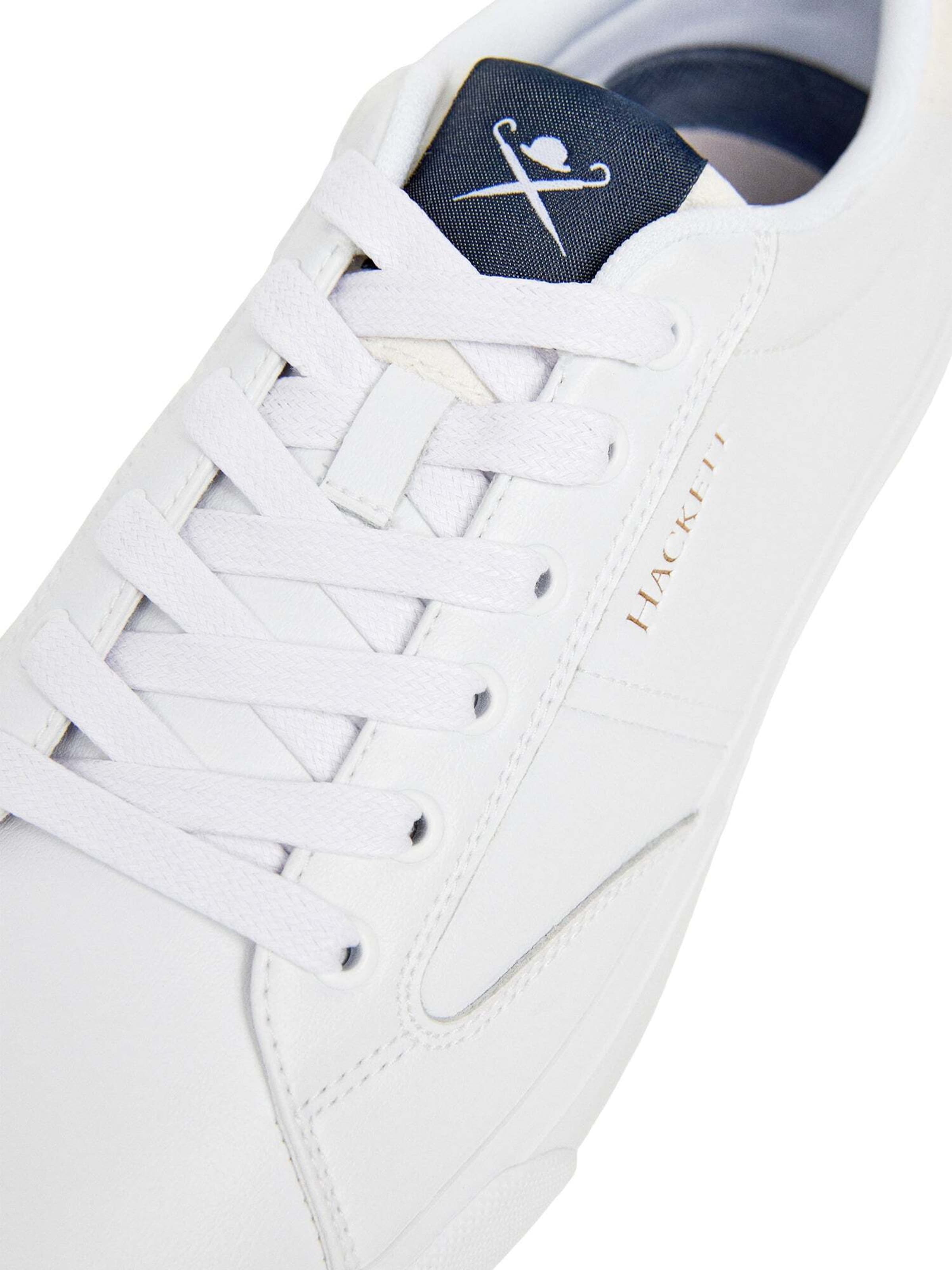 Hackett London Sneakers laag 'Blake Adventure' in Wit