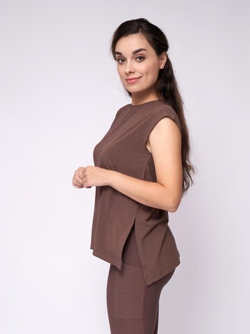 Haut de sport 'Essential' Fortex Fitness en marron