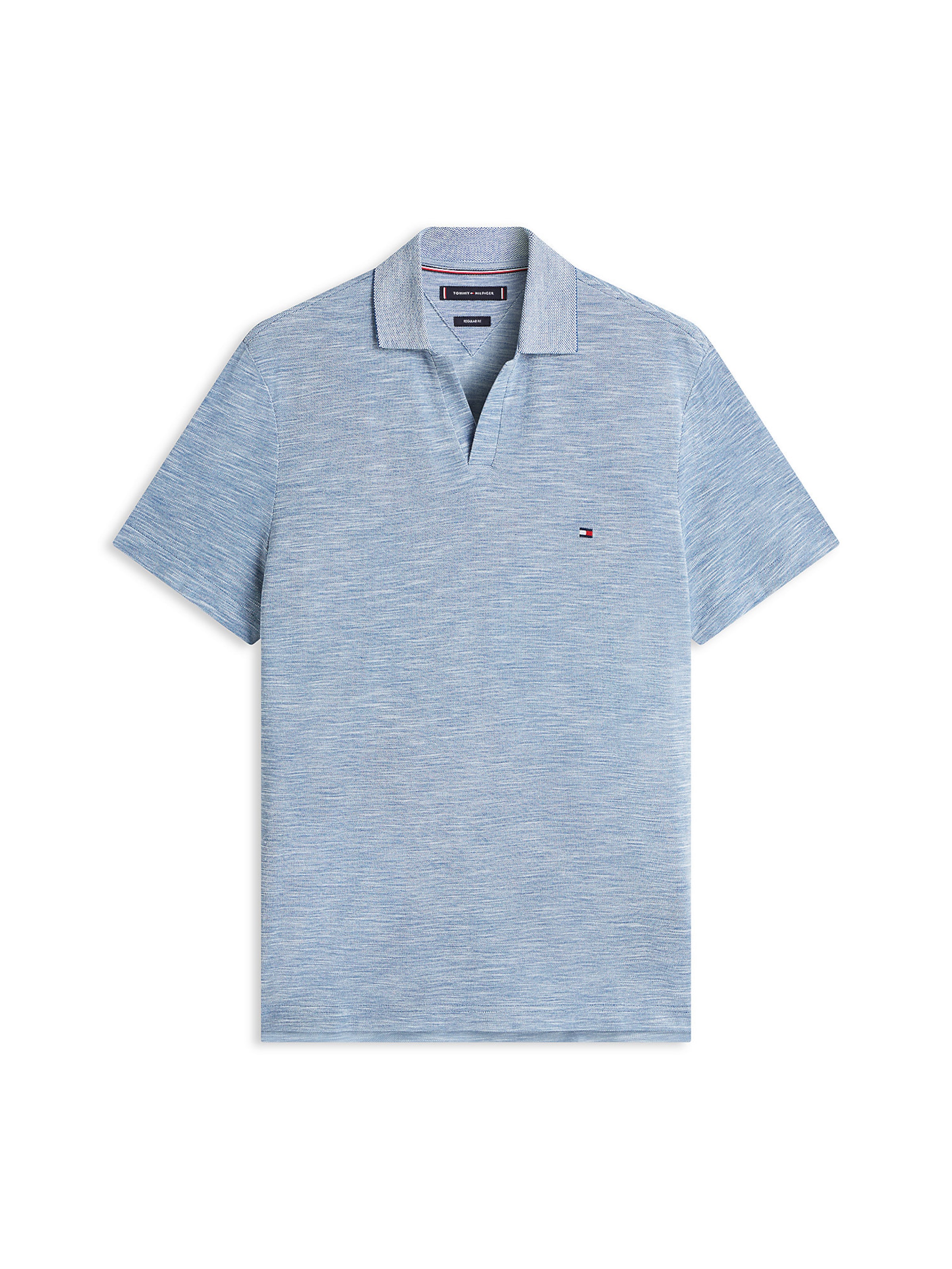 TOMMY HILFIGER Poloshirt in blaumeliert, Produktansicht