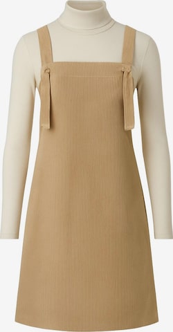 LYN MAMA Kleid in Beige: Vorderseite