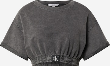 Calvin Klein Swimwear Tričko – šedá: přední strana
