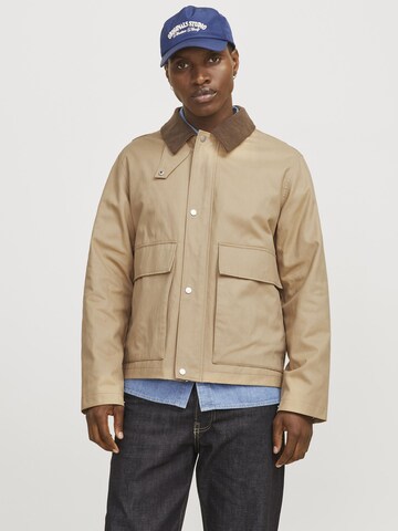 JACK & JONES Jacke in Beige: Vorderseite