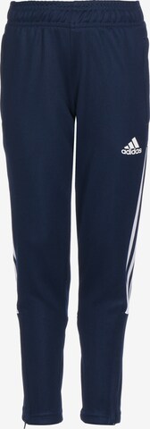 ADIDAS PERFORMANCE Slim fit Workout Pants 'Tiro 21 ' in Blue: front