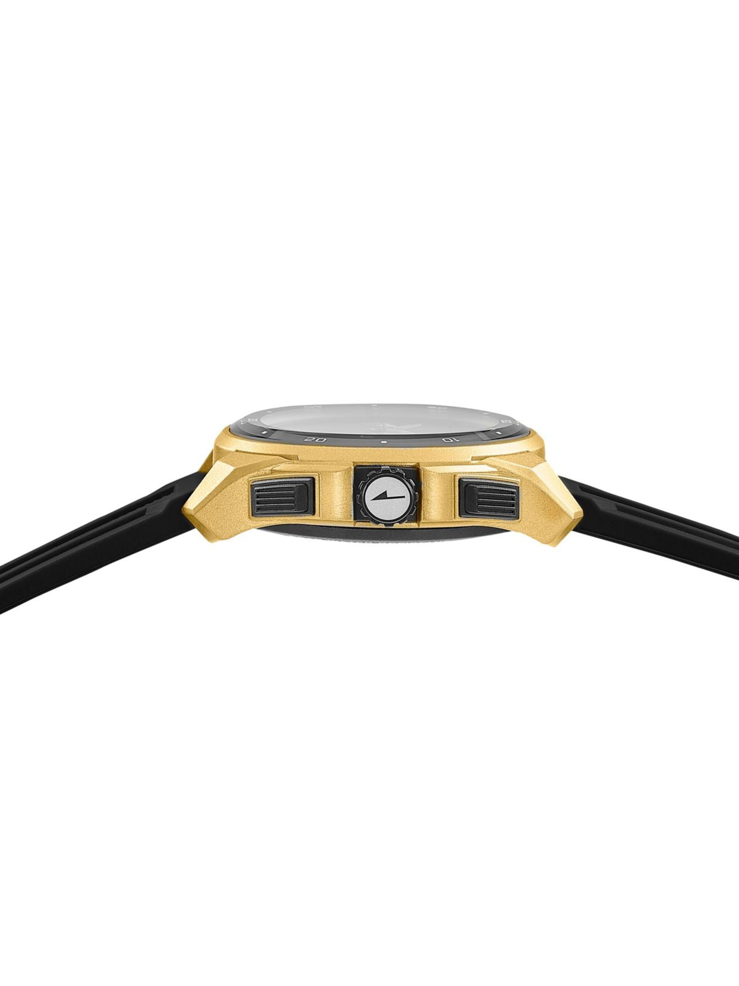 Montre digitale Lotus en noir
