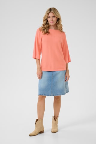 Cream Pullover 'CRSillar' in Orange: Vorderseite