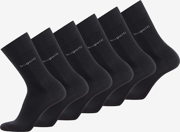 bugatti Socks in Black: front