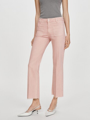 MANGO Regular Jeans 'ALEX' in Roze: voorkant