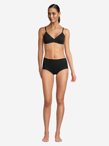 CON-TA Slip 'Feinripp' in Black
