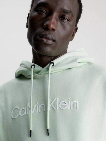 Sweat-shirt Calvin Klein en vert