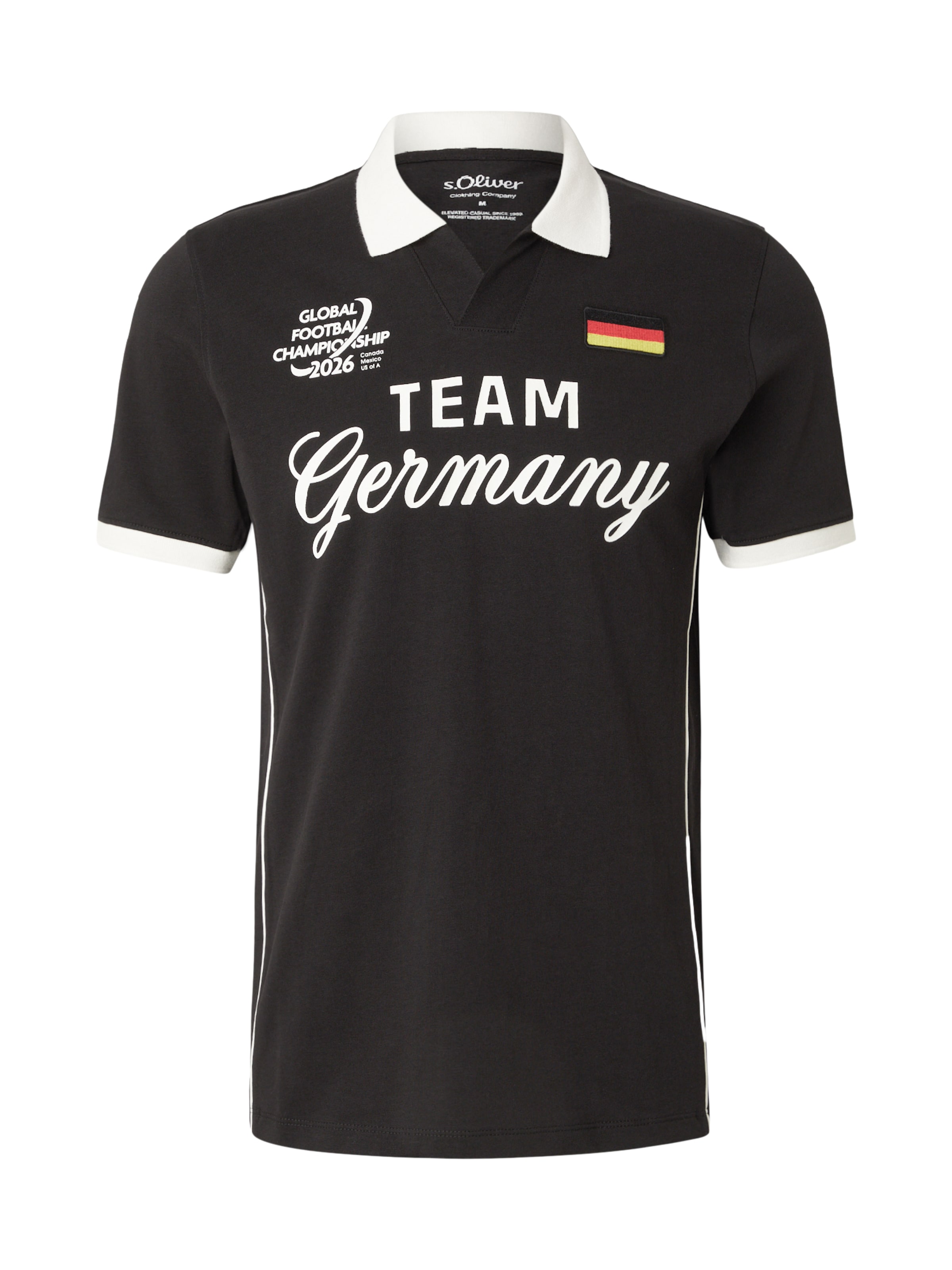 T-Shirt s.Oliver en noir : devant