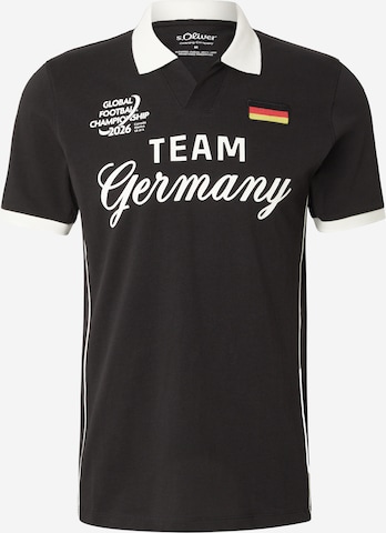 s.Oliver Shirt in Black: front