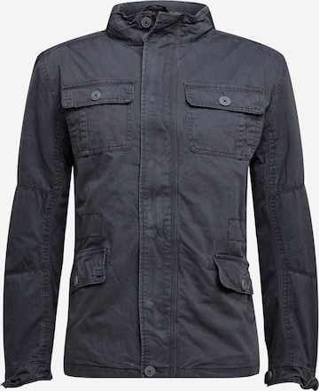 Brandit Between-Season Jacket 'Britannia' in Blue: front