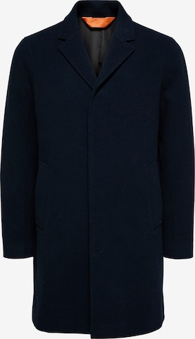 SELECTED HOMME Ανοιξιάτικο και φθινοπωρινό παλτό 'Hagen' σε μπλε: μπροστά