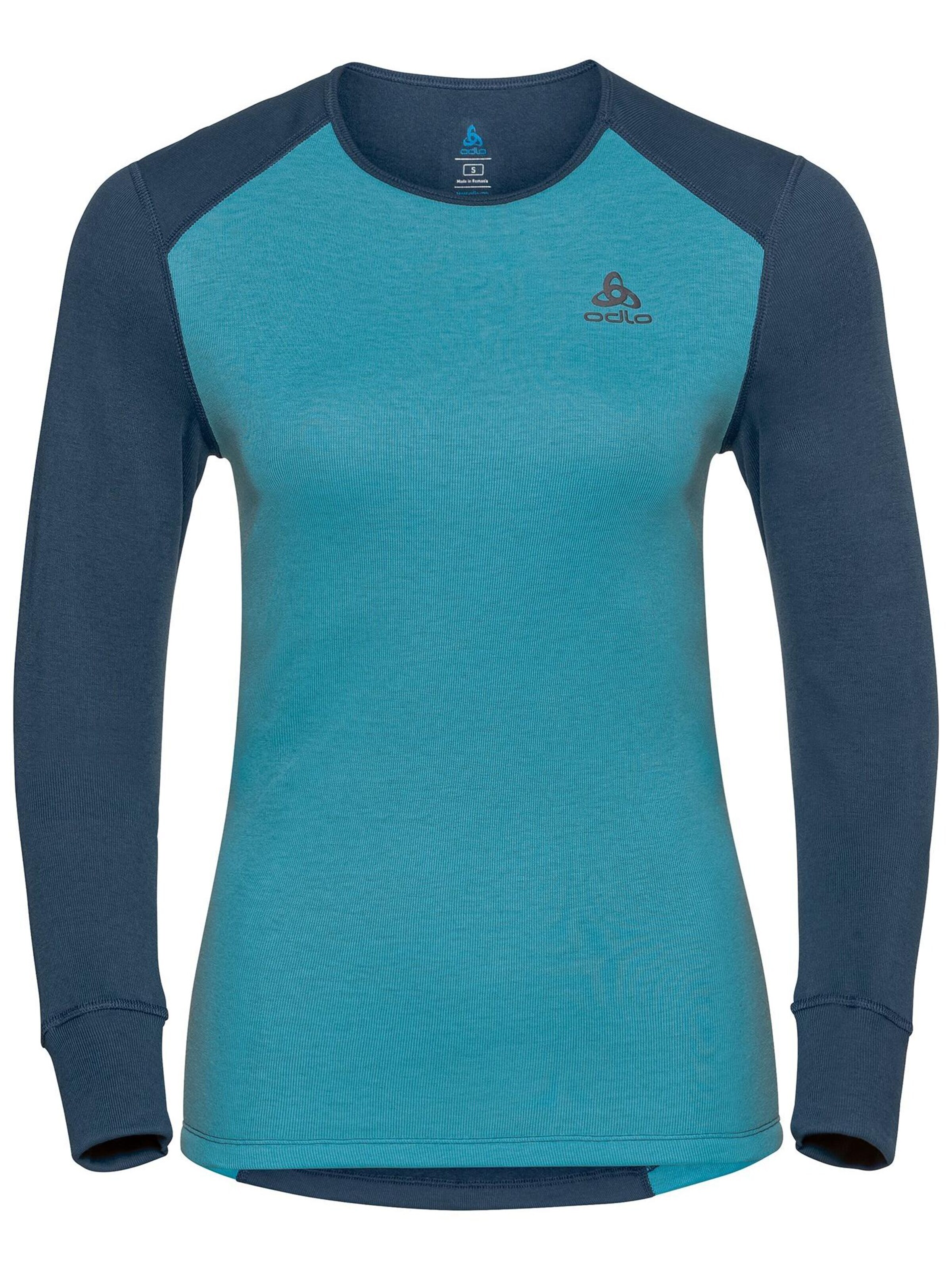 Invisible Ensemble de linge 'ACTIVE WARM' ODLO en bleu