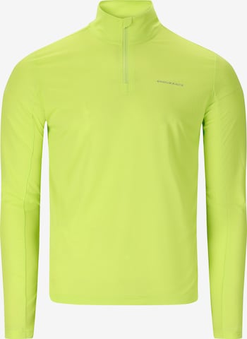 ENDURANCE Midlayer 'Omais' in Gelb: Vorderseite