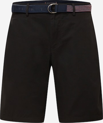 TOMMY HILFIGER - Loosefit Calças 'Harlem' em preto: frente